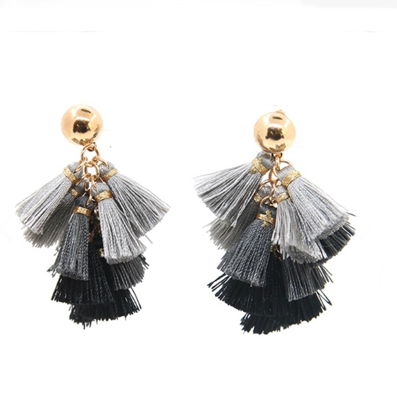 Jewelry - Avant Dangle Tassel Earring